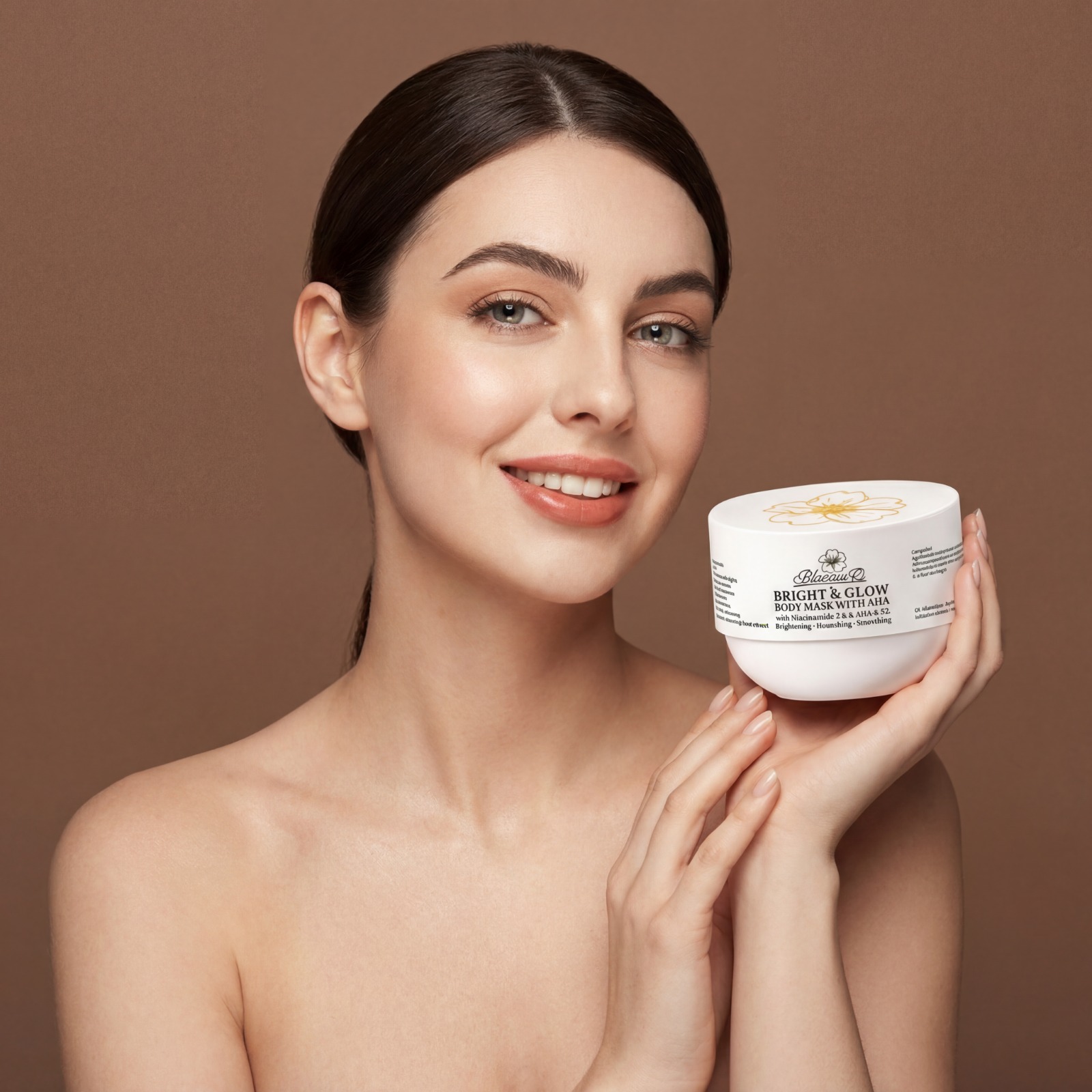 Bright & Glow Body Mask with AHA